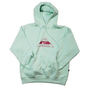 Nike SB Genuine Trademark Hoodie Sweatshirt Mint Green DR1038-379 Size Medium